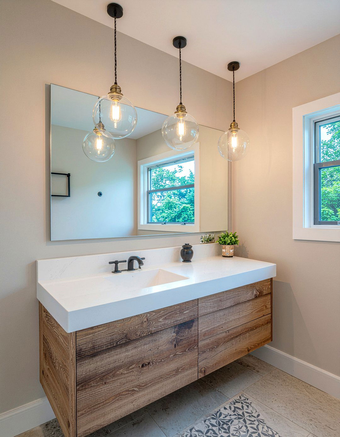 Change bathroom lighting - 30 bathroom on a budget ideas