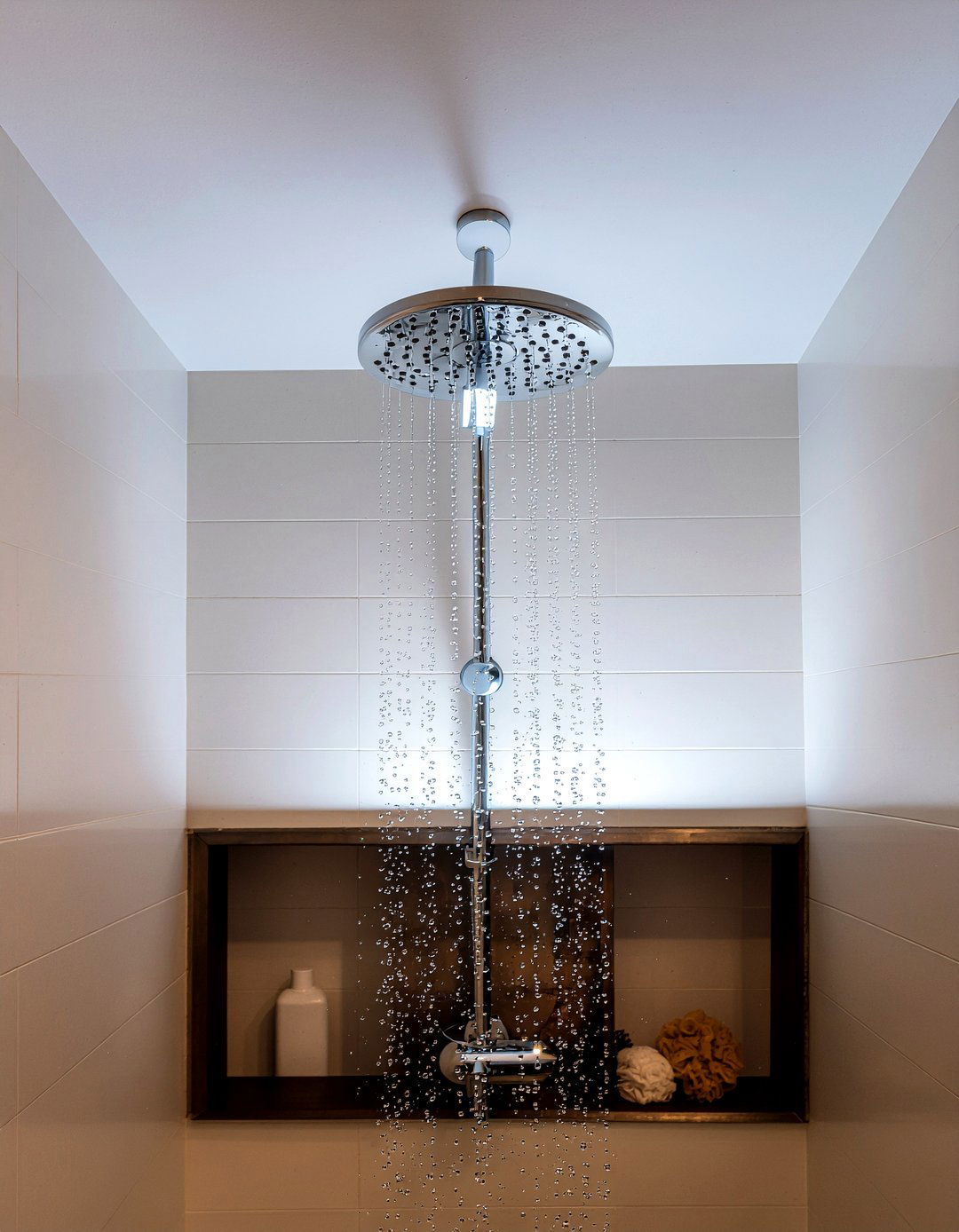 Change shower head - 30 bathroom on a budget ideas