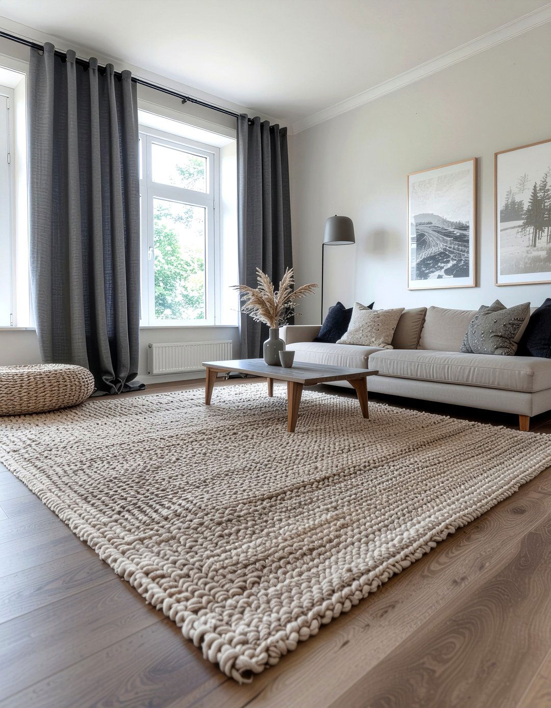 Charcoal And Beige Color Palette - 30 charcoal living room ideas