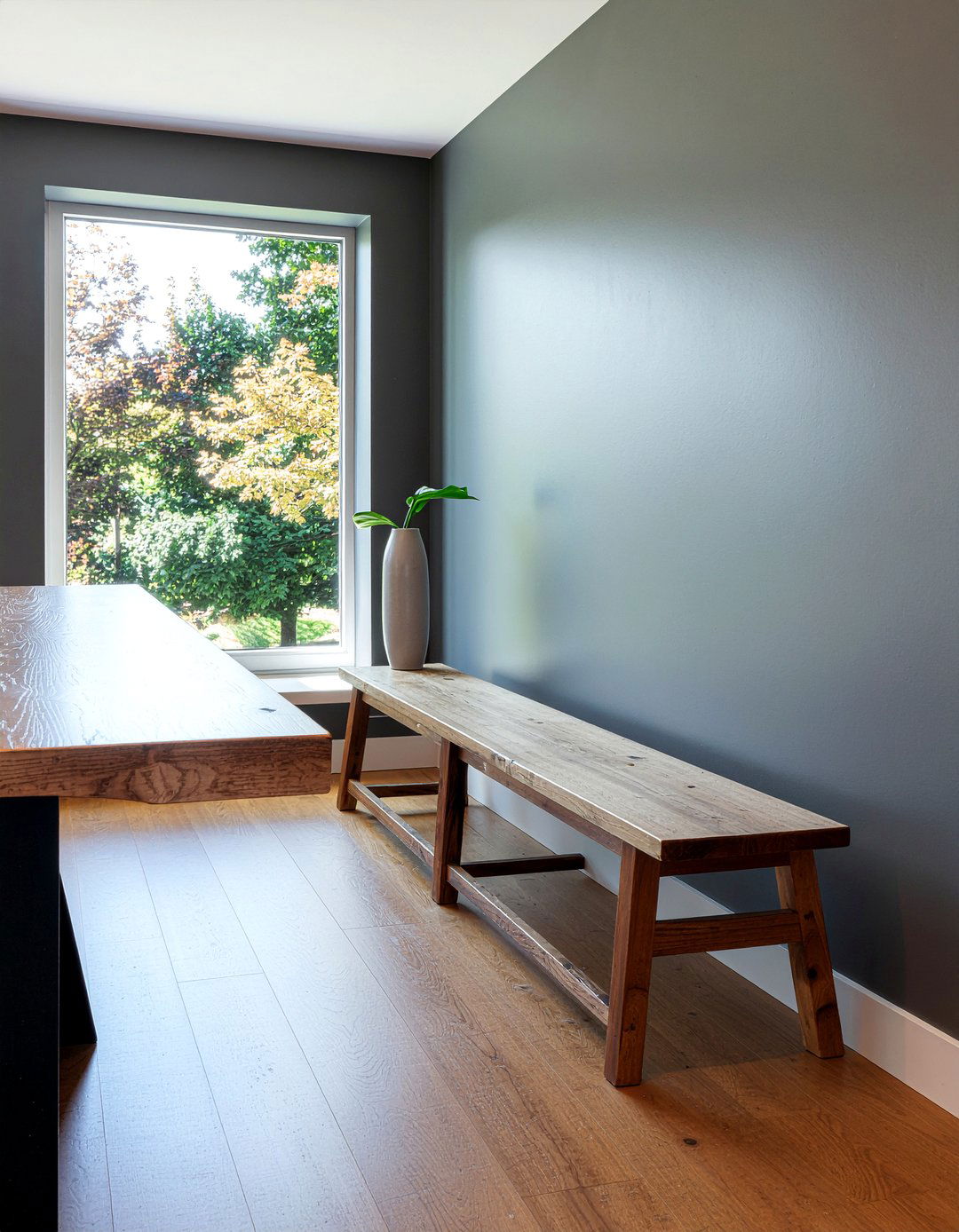 Charcoal Dining Room Bench Seating - 30 charcoal dining room ideas