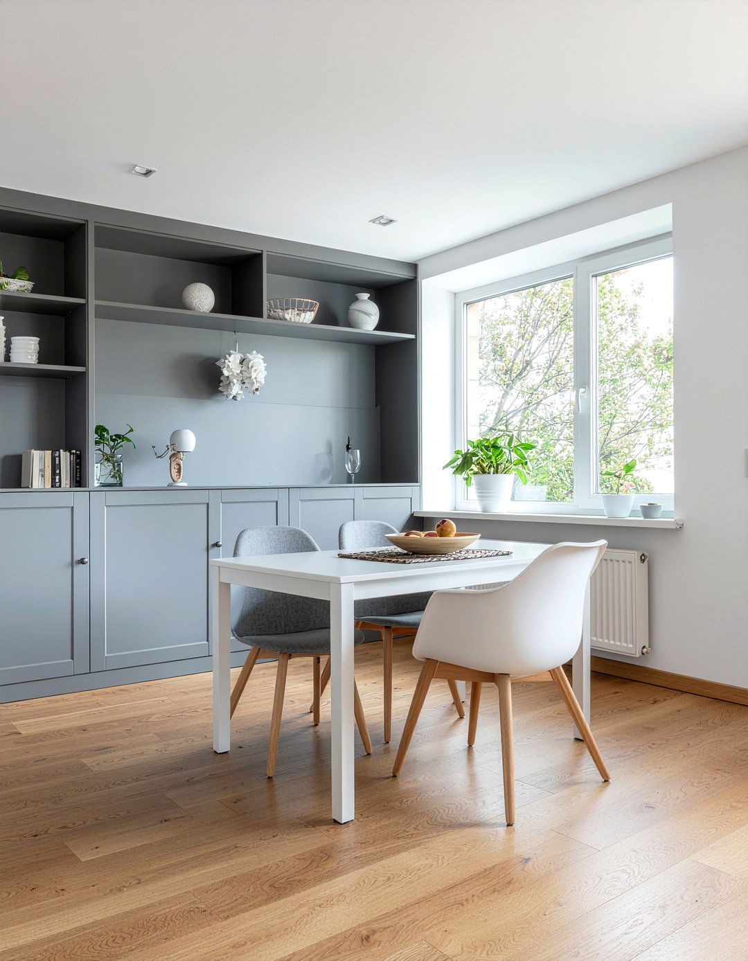 Charcoal Dining Room Built In Cabinets - 30 charcoal dining room ideas