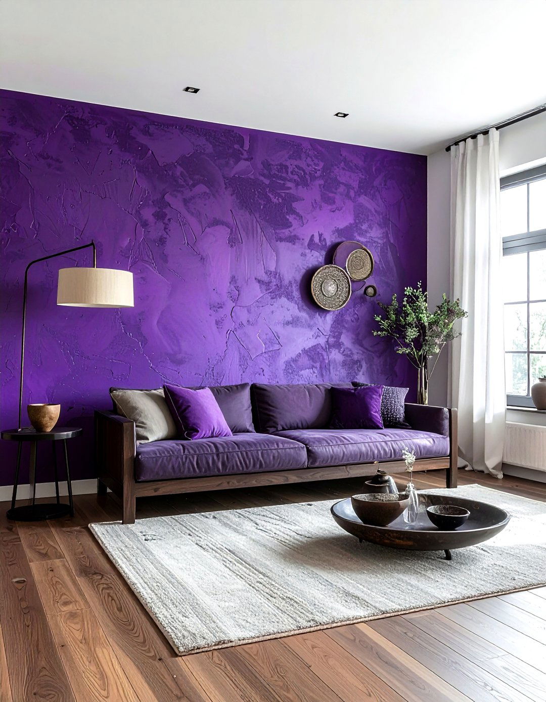 Charcoal Gray Raised Panels - 30 living room raised panel ideas