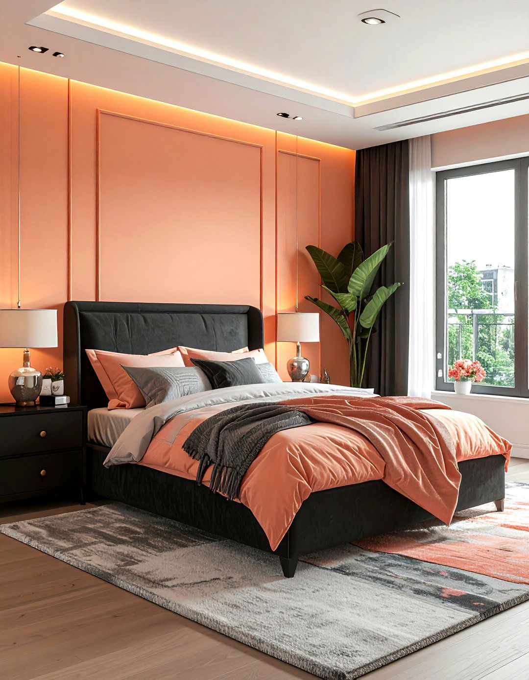 30 Cozy Charcoal Bedroom Color Schemes for a Better Sleep