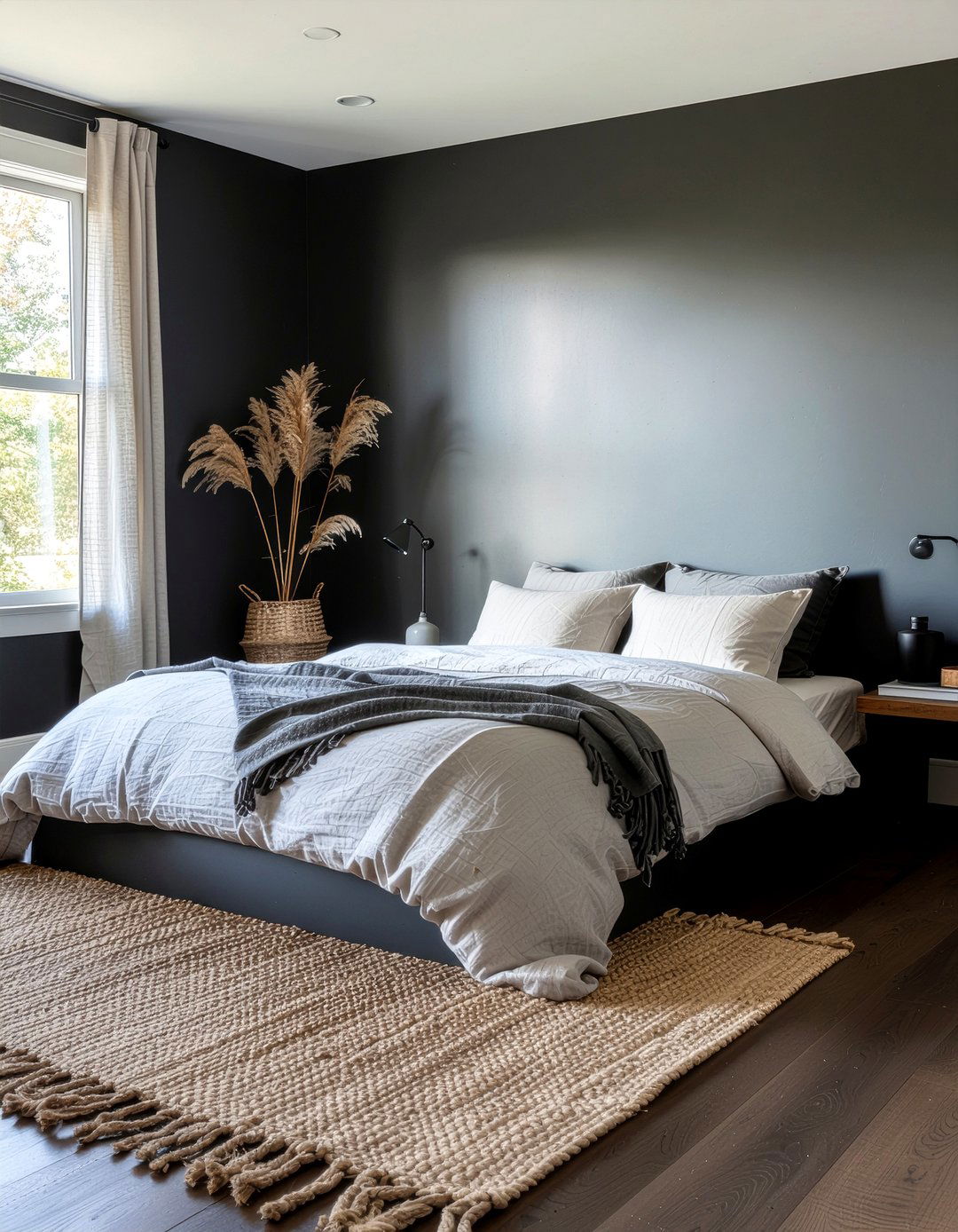 Charcoal bedroom linen sheets - 30 bedroom charcoal walls