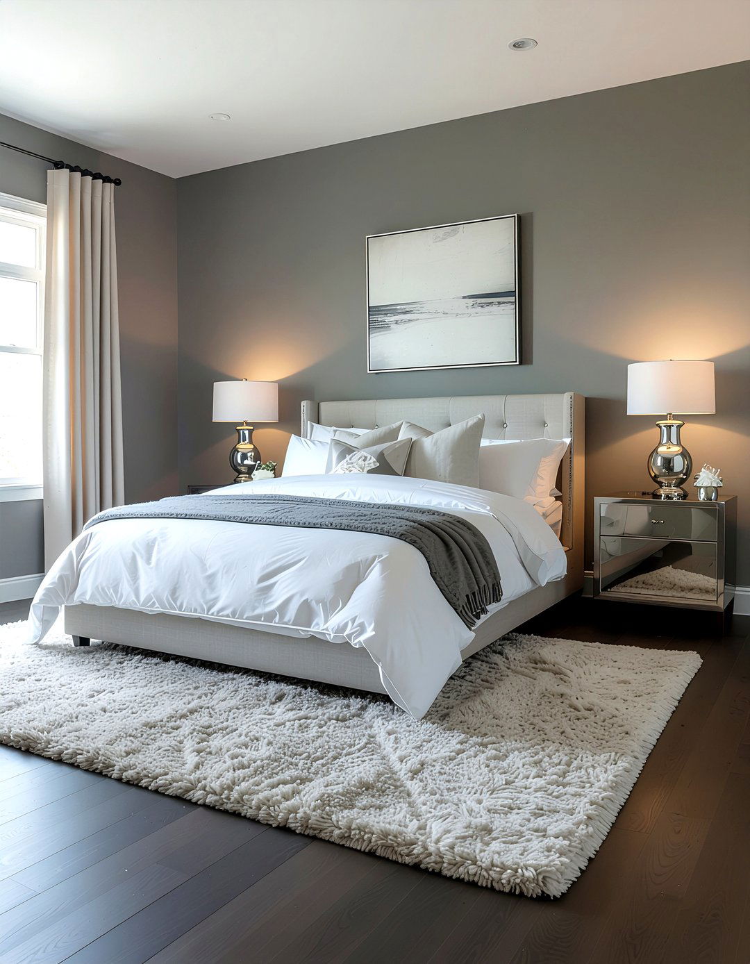 Charcoal bedroom - 30 gender neutral bedroom ideas