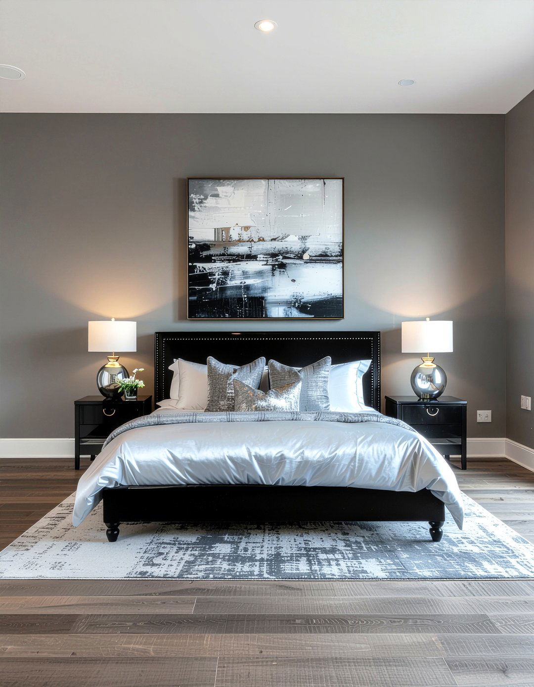 30 Sophisticated Bedroom Gray Walls for a Modern Design