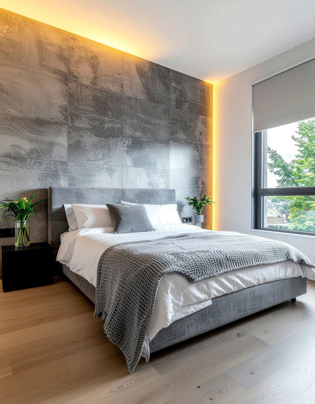 Charcoal gray bedroom - 30 bedroom color ideas