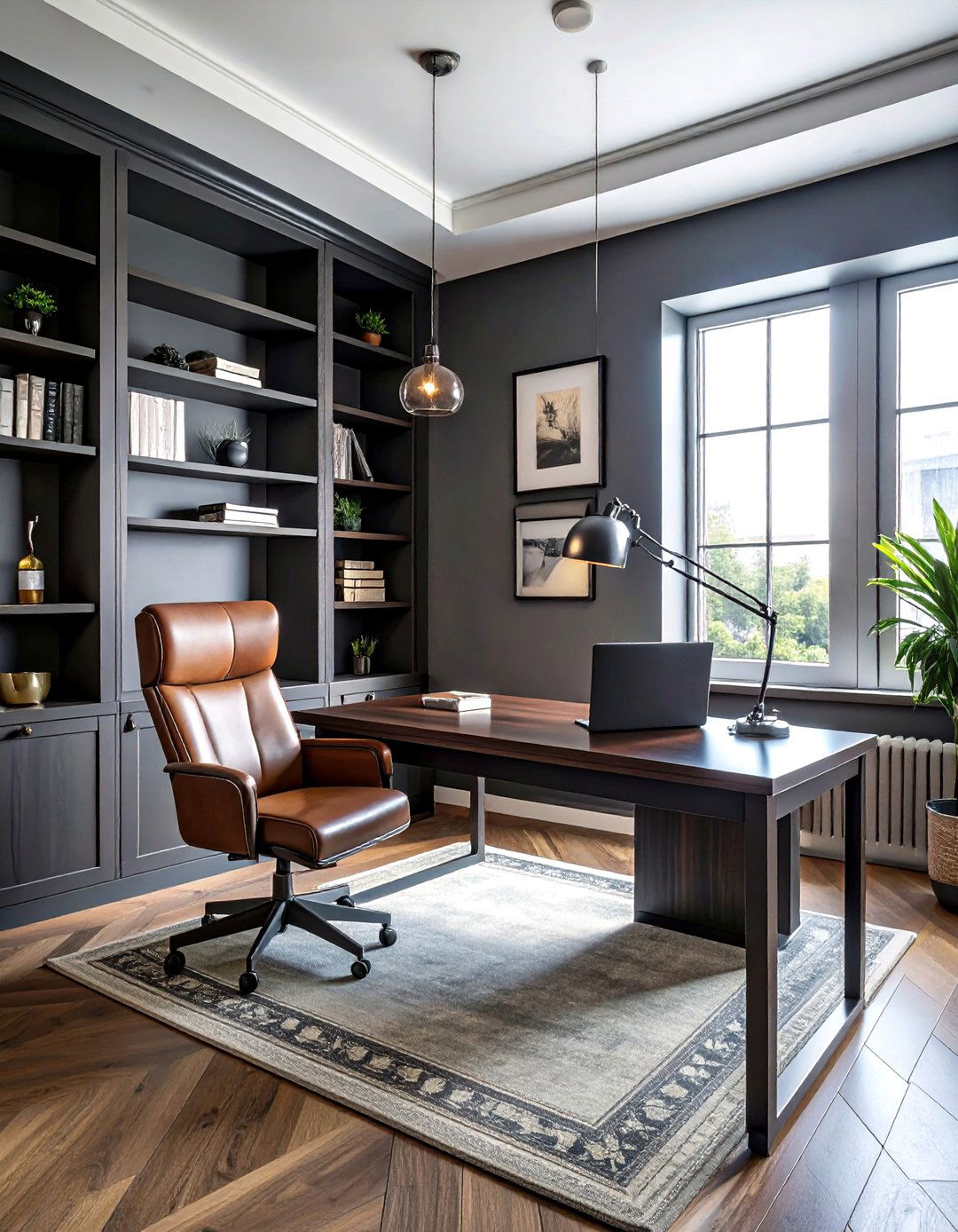 Charcoal gray paint - 30 paint color ideas