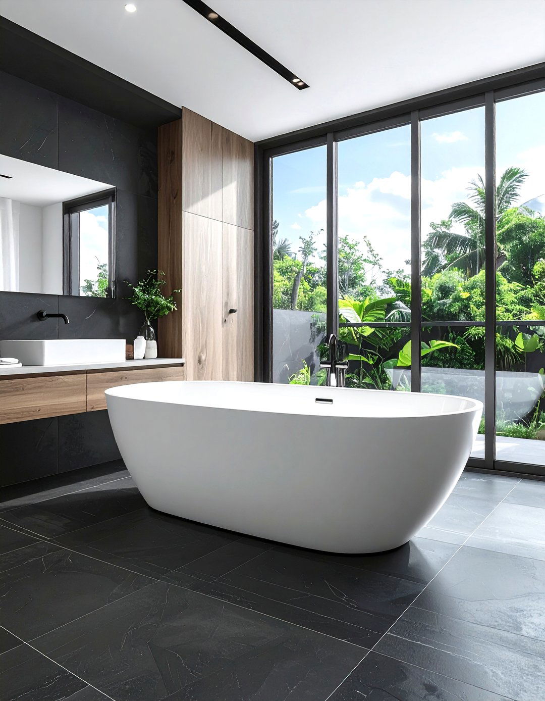 30 Durable and Stylish Bathroom Flooring Ideas to Explore