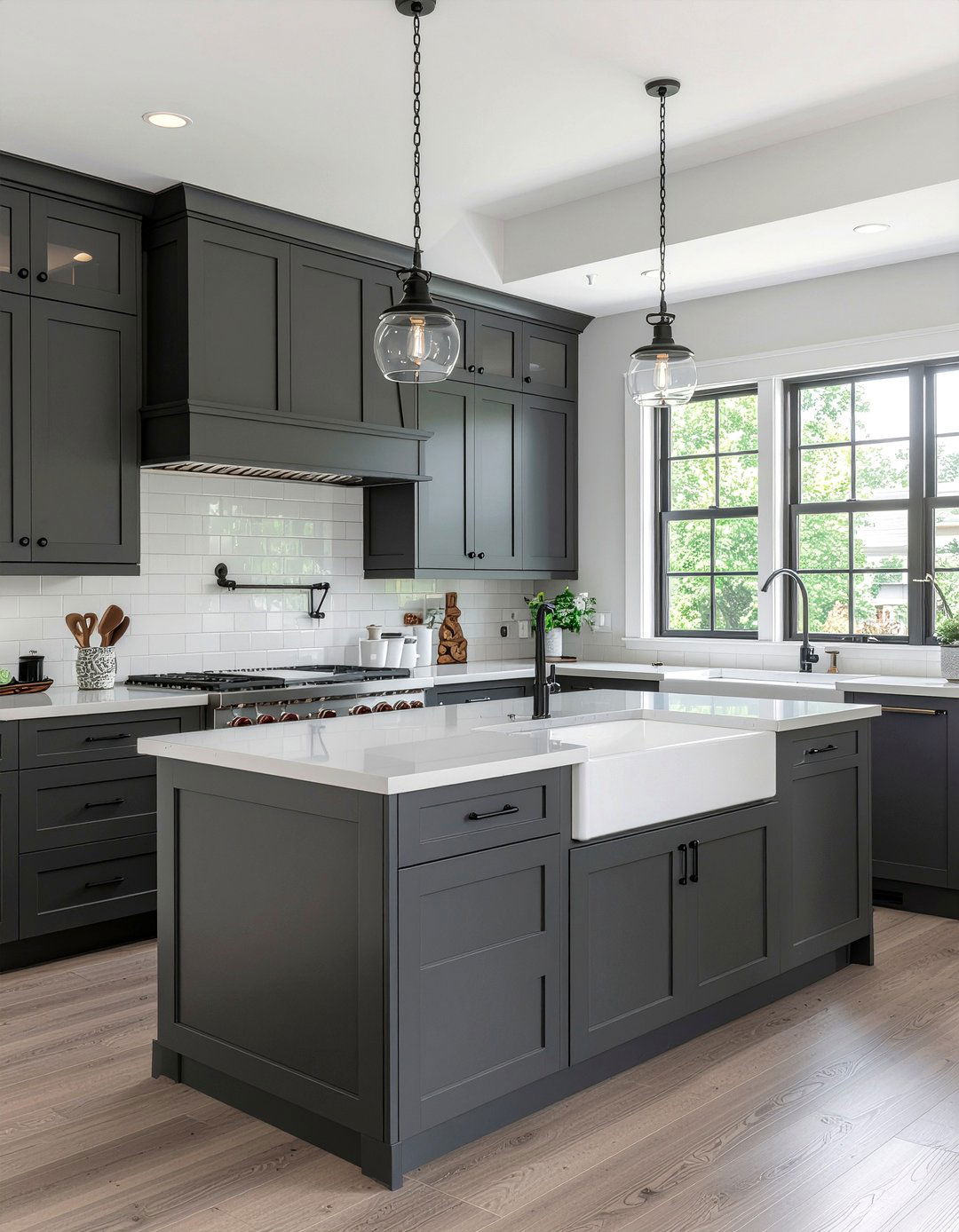 30 Sophisticated Charcoal Kitchen Ideas for Sleek Designs