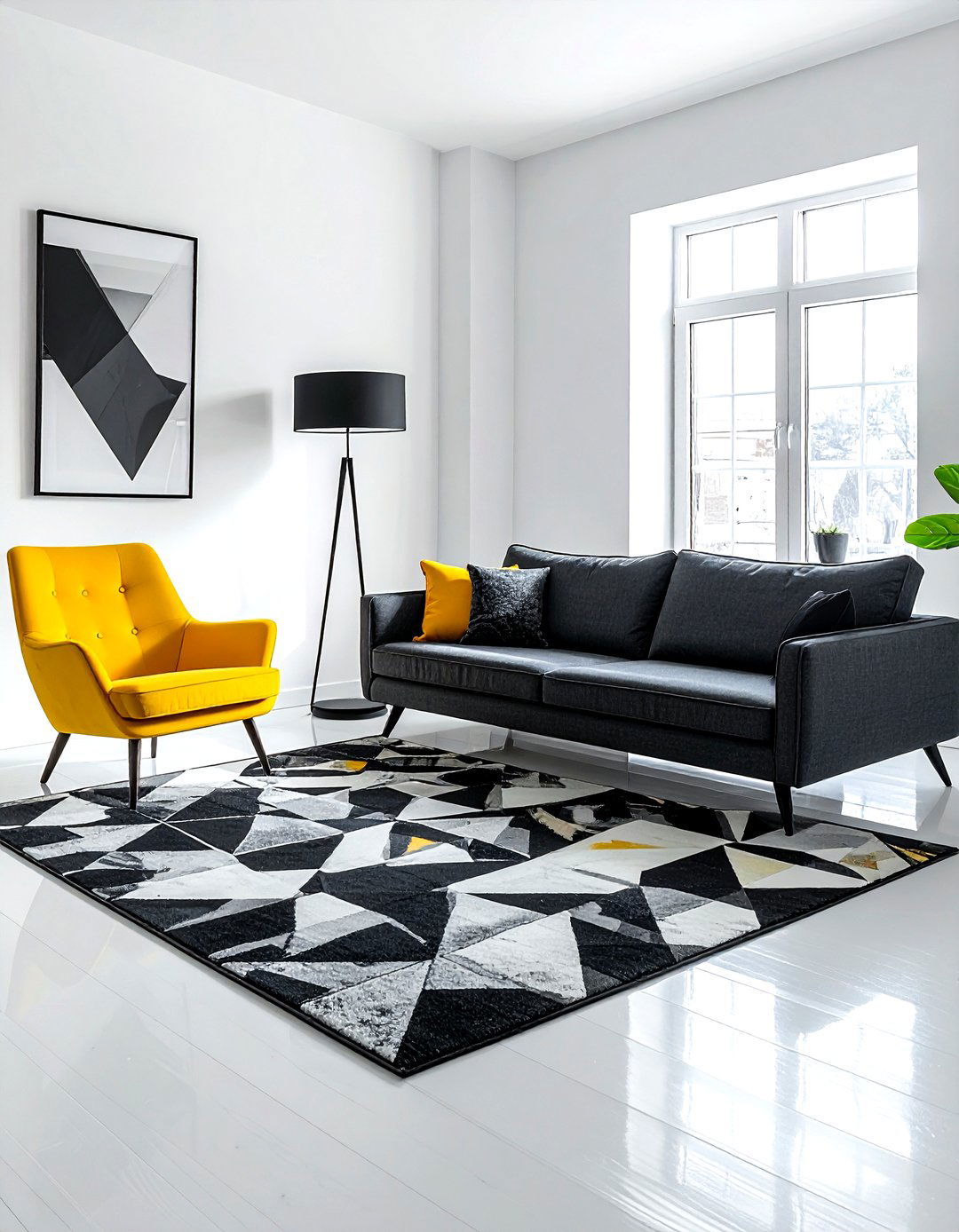 Charcoal track arm sofa - 30 living room track arm sofa ideas