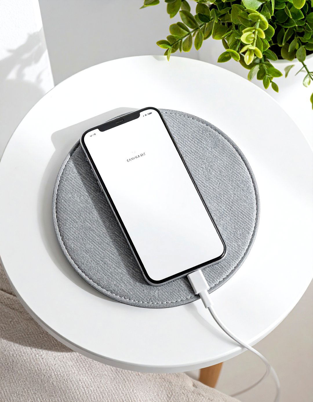 Charging Pad - 30 bedside table decor ideas