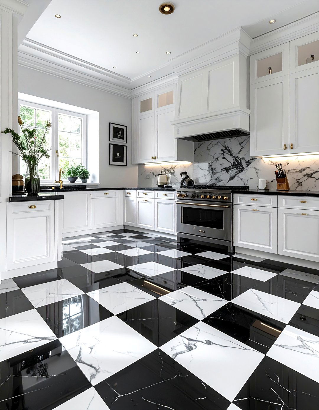 Checkerboard Floor - 30 trendy decor ideas