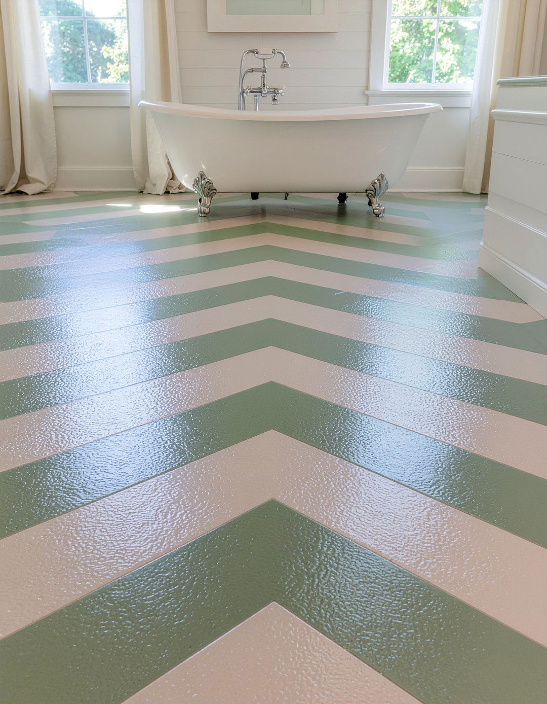 Checkerboard bathroom floor - 30 bathroom trend forecast ideas
