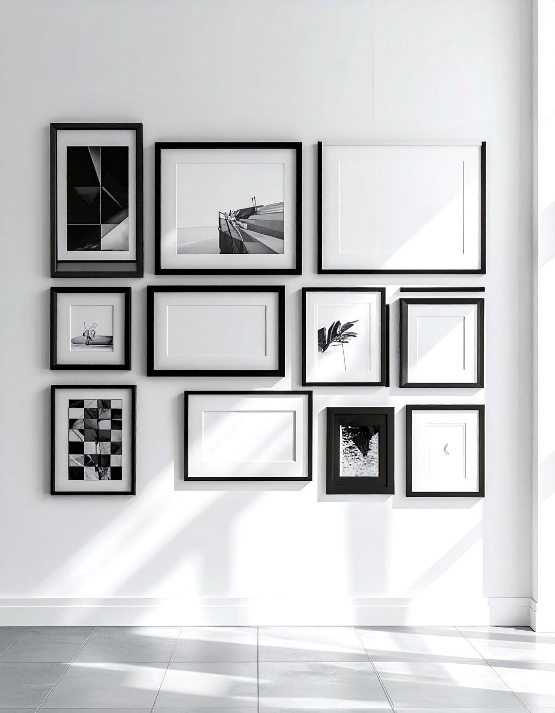 Checkered Picture Frame - 30 check decor ideas
