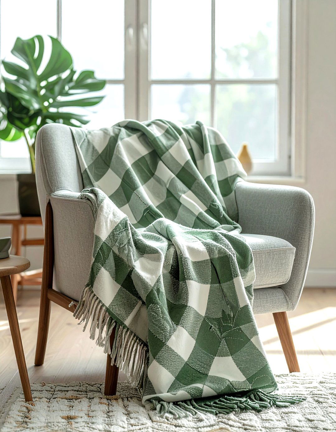 Checkered Throw Blanket - 30 decor wishlist ideas