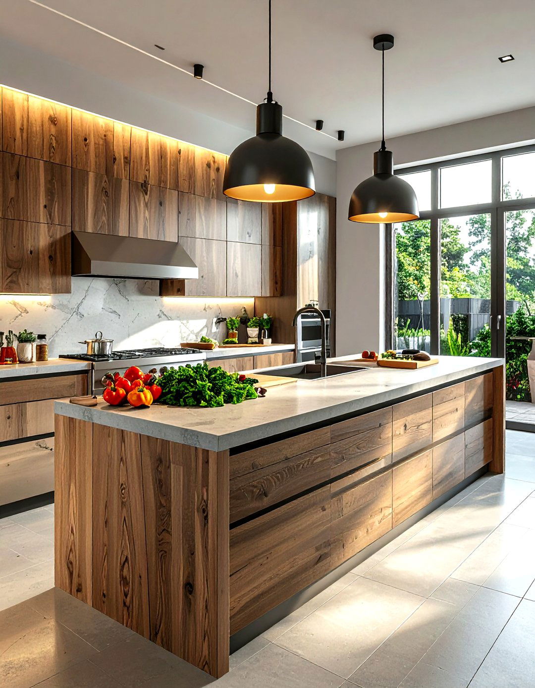 Chef Style Prep Zone - 30 kitchen workstation ideas