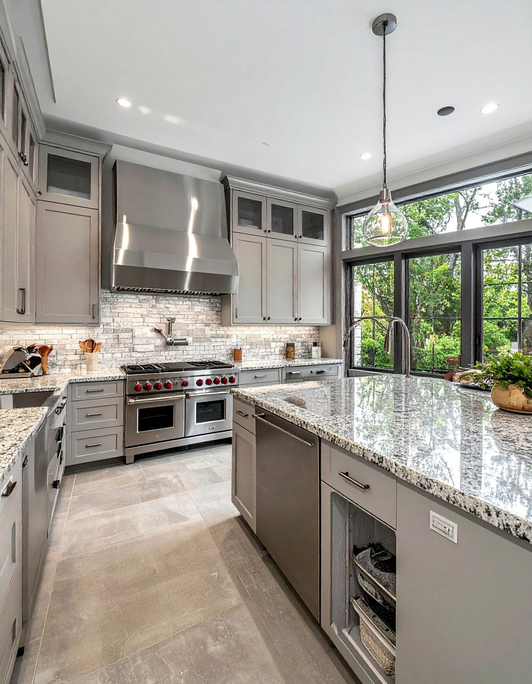 Chef style kitchen - 30 new construction kitchen ideas