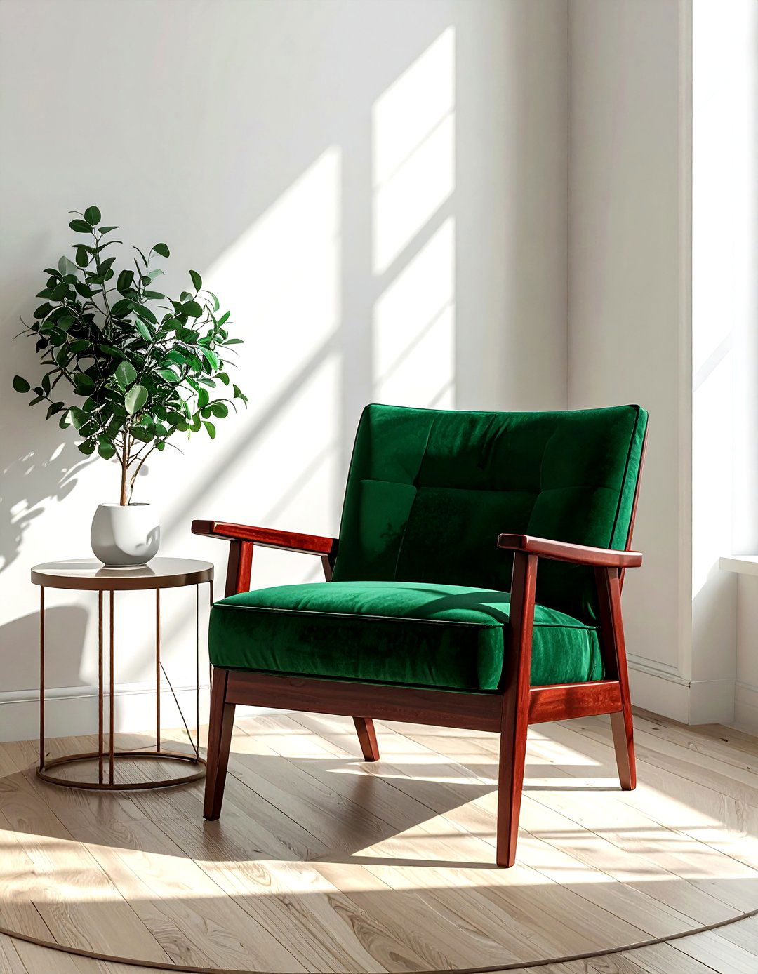 Cherry Accent Chair - 30 living room cherry furniture ideas