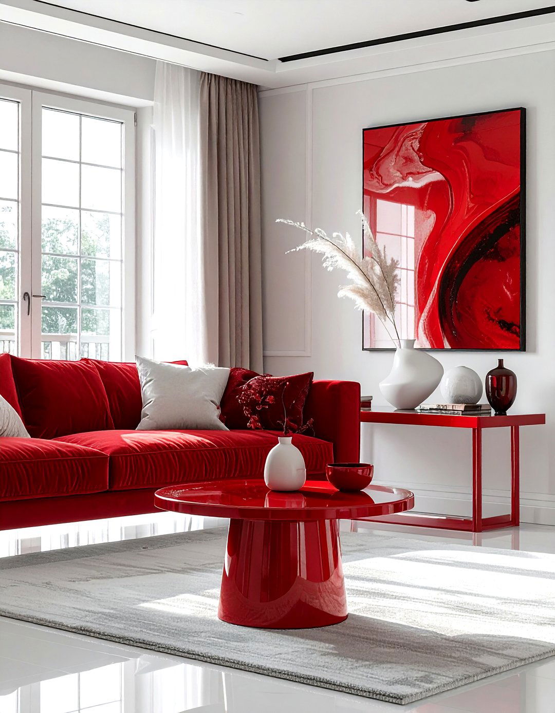 Cherry Red Accents - 30 new home decor ideas