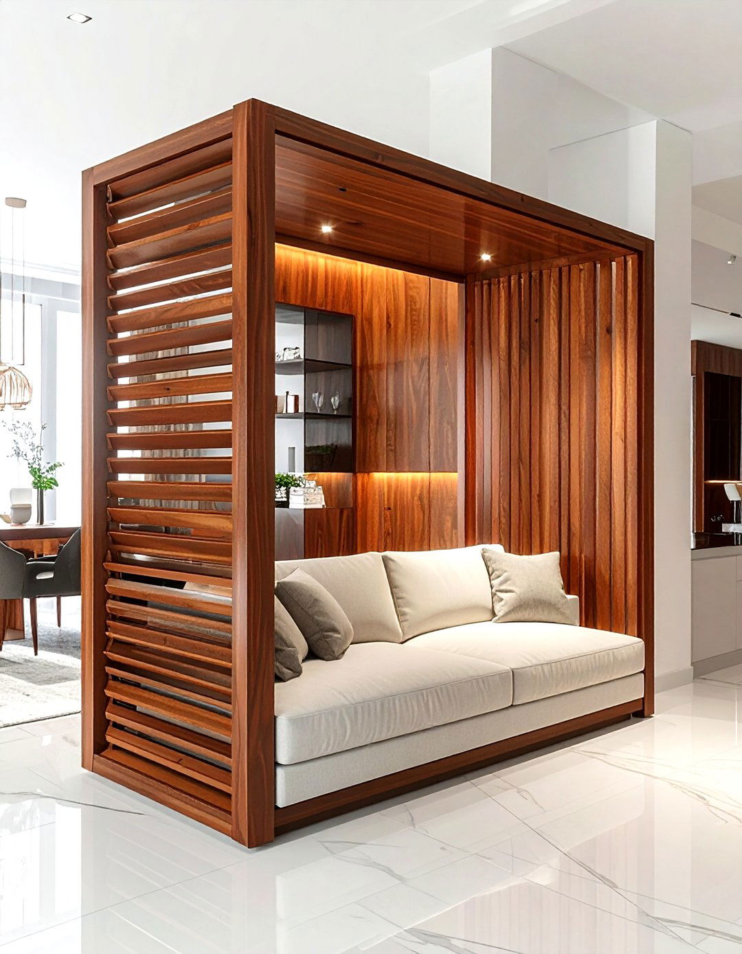 Cherry Room Divider - 30 living room cherry furniture ideas