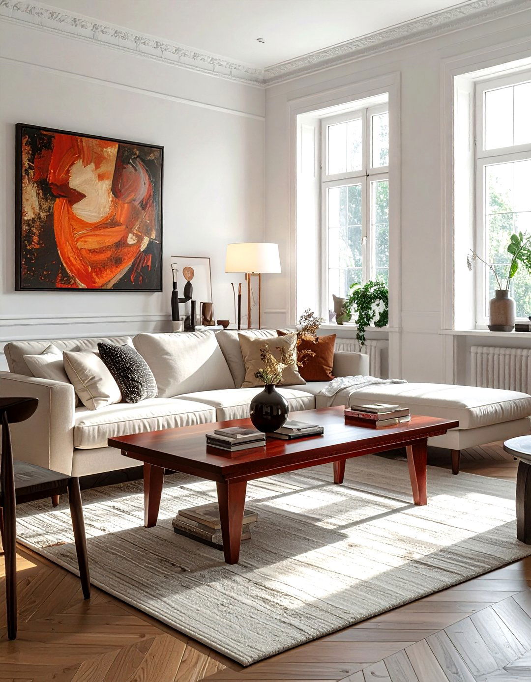 Cherry Sofa Table - 30 living room cherry furniture ideas