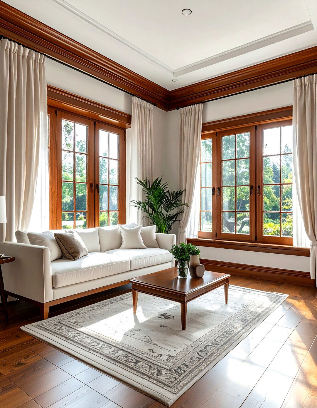 Cherry Window Trim - 30 living room cherry furniture ideas