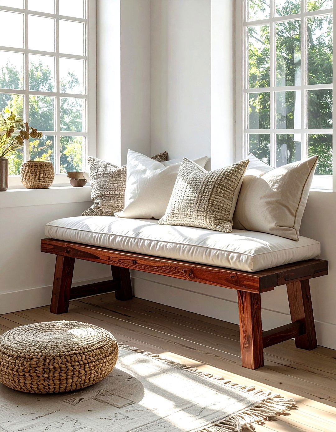 Cherry Wood Bench - 30 living room cherry furniture ideas