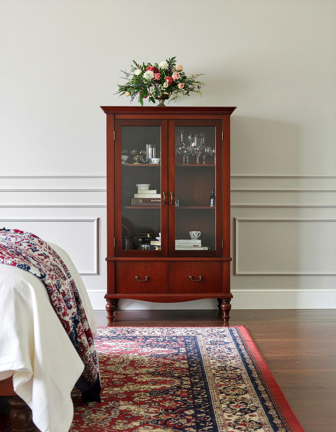 Cherry wood armoire - 30 bedroom armoires