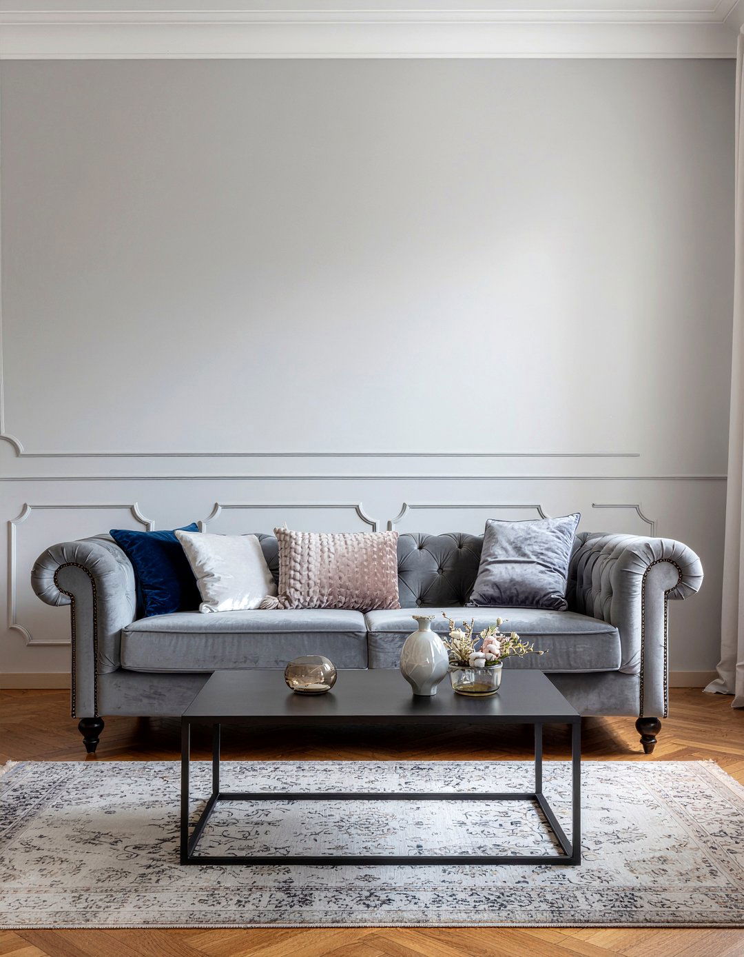 Chesterfield Sofa With Pillows - 30 living room chesterfield sofa ideas