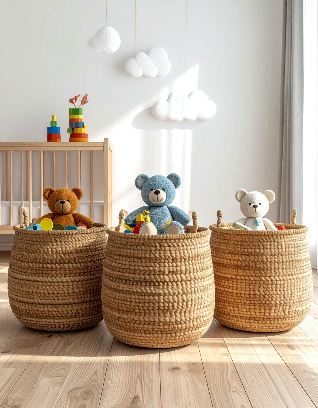 Children Toy Storage - 30 rattan basket ideas