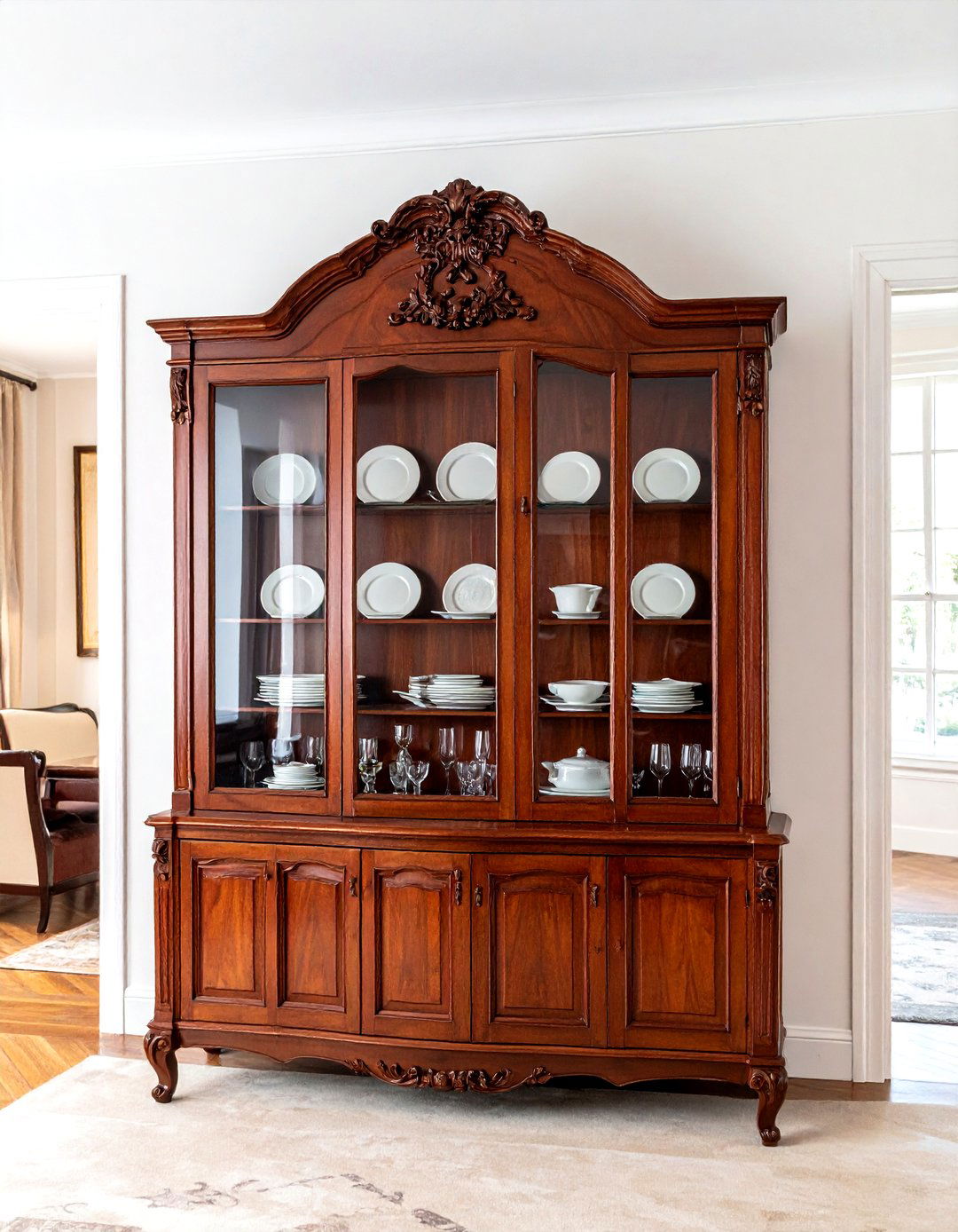 China Cabinet - 30 traditional entertaining dining ideas