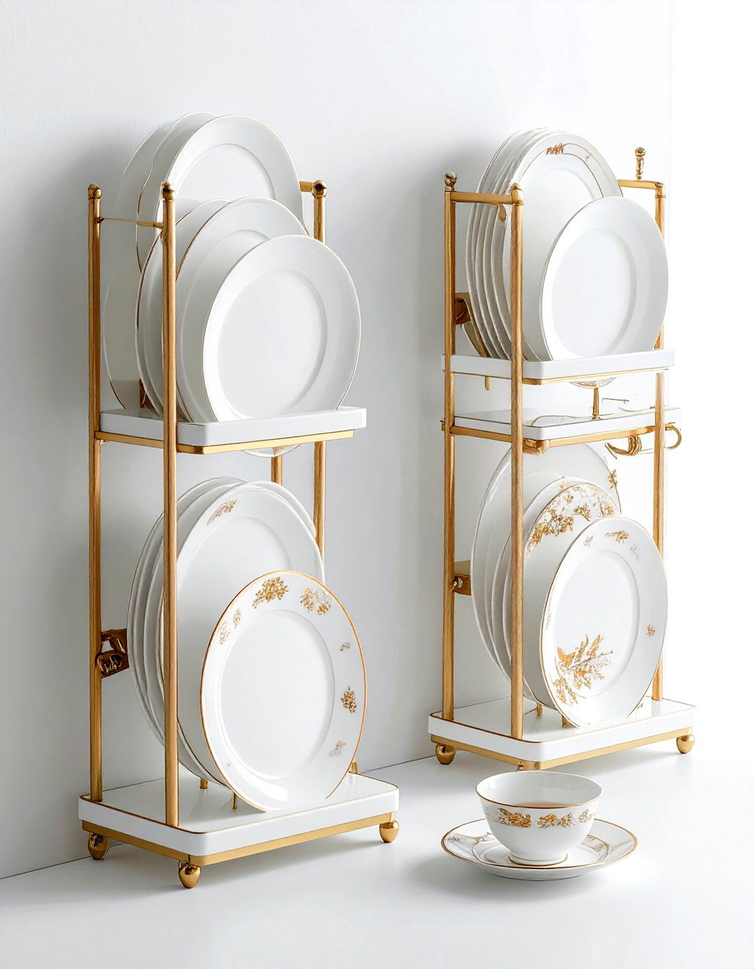 China Plate Organizers - 30 dining room closet organization