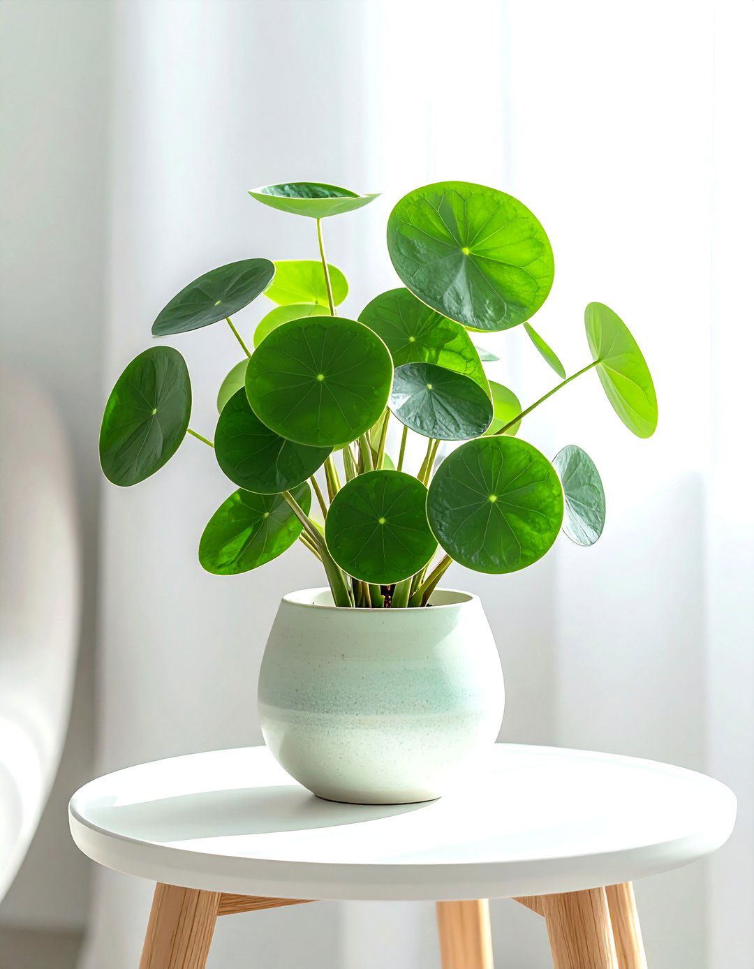 Chinese money plant - 30 houseplant ideas