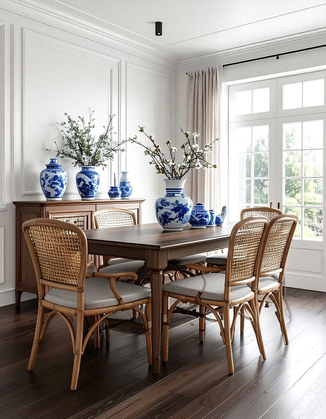 Chinoiserie Buffet Cabinet - 30 antique buffet dining room ideas