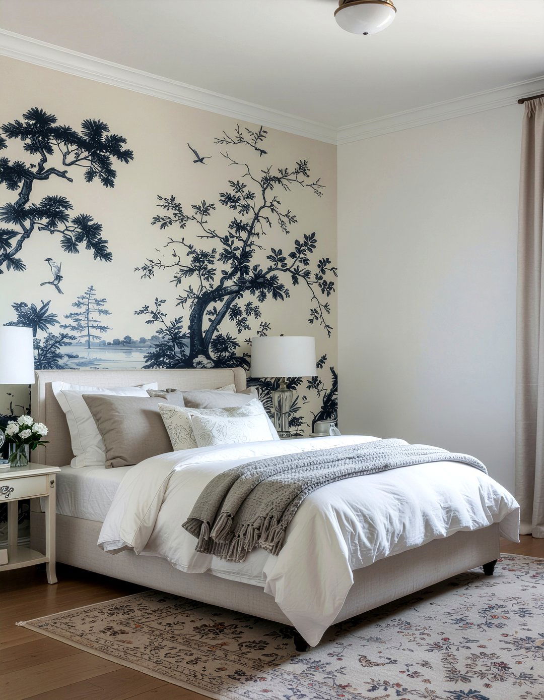 30 Chic Bedroom Modern Wallpapers for a Trendy Room Makeover