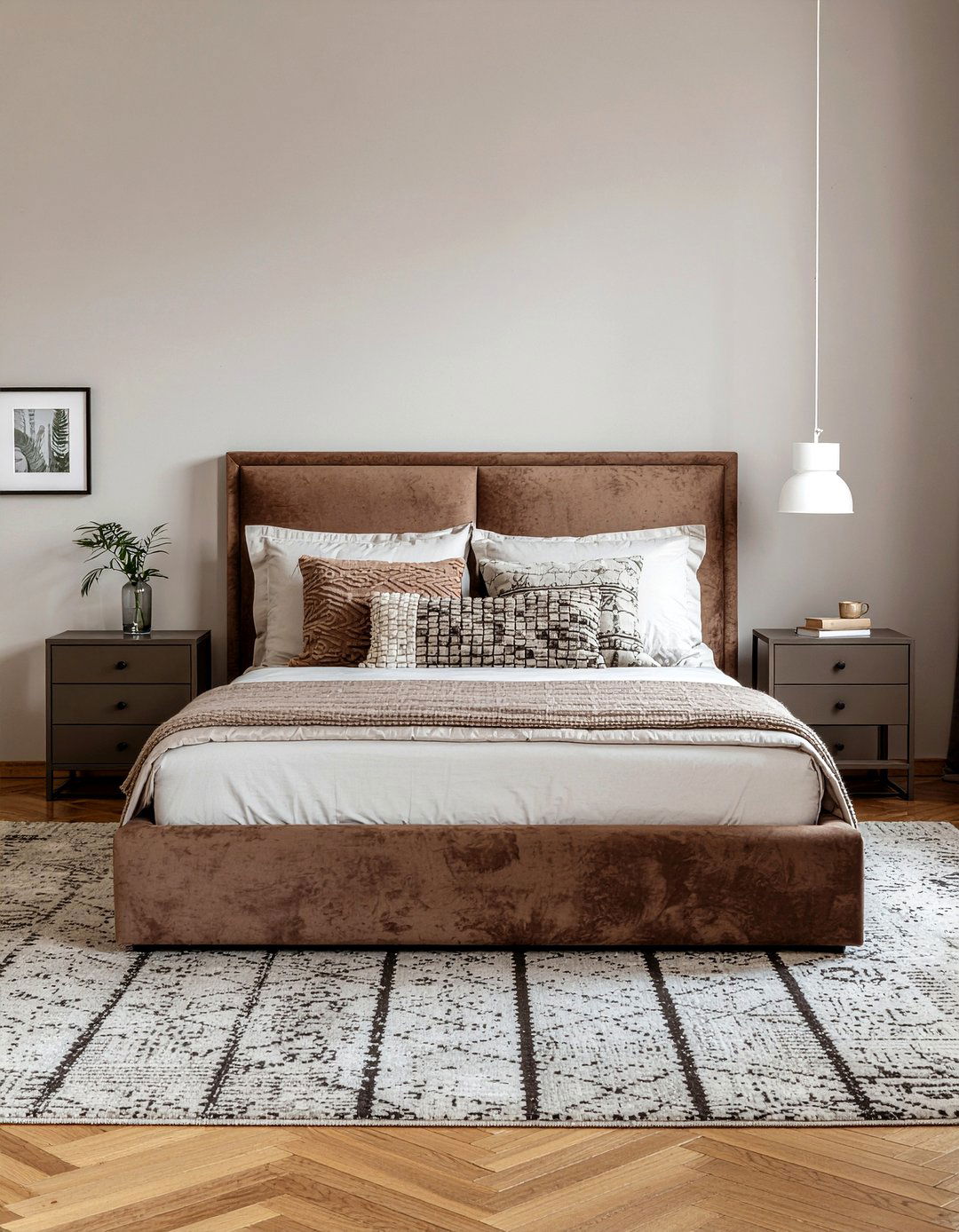 Chocolate And Beige Bedroom - 30 chocolate bedroom ideas