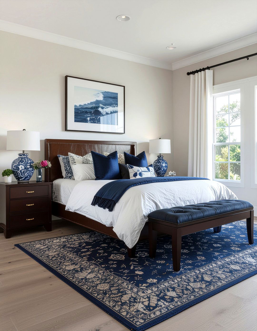 Chocolate And Blue Bedroom - 30 chocolate bedroom ideas