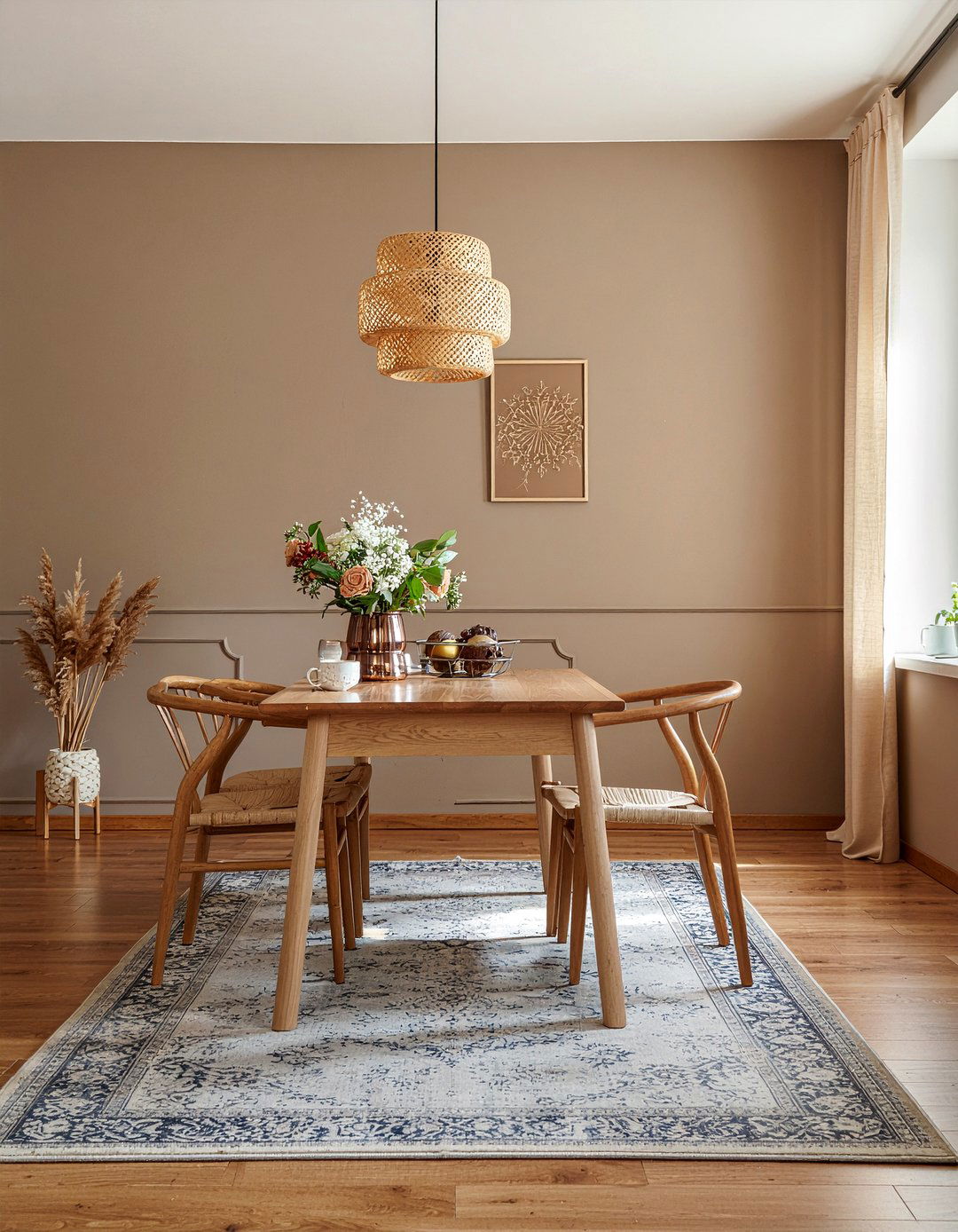 Chocolate Brown Dining Room - 30 dark dining room ideas