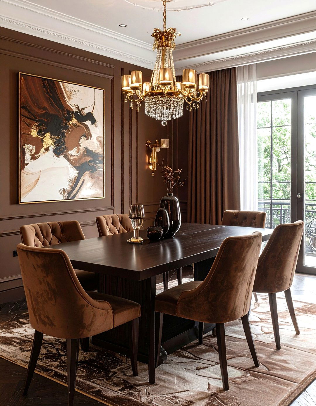 30 Chocolate Decor Ideas to Warm Up Your Home Interior