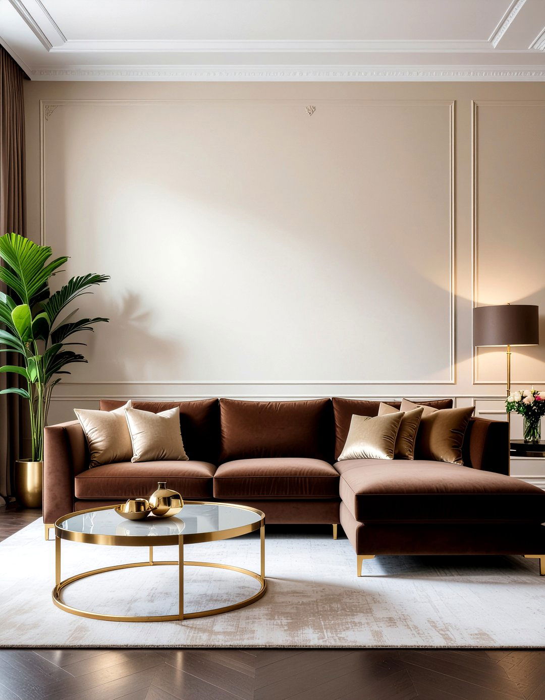 Chocolate Brown Sofa - 30 living room upholstered sofa ideas