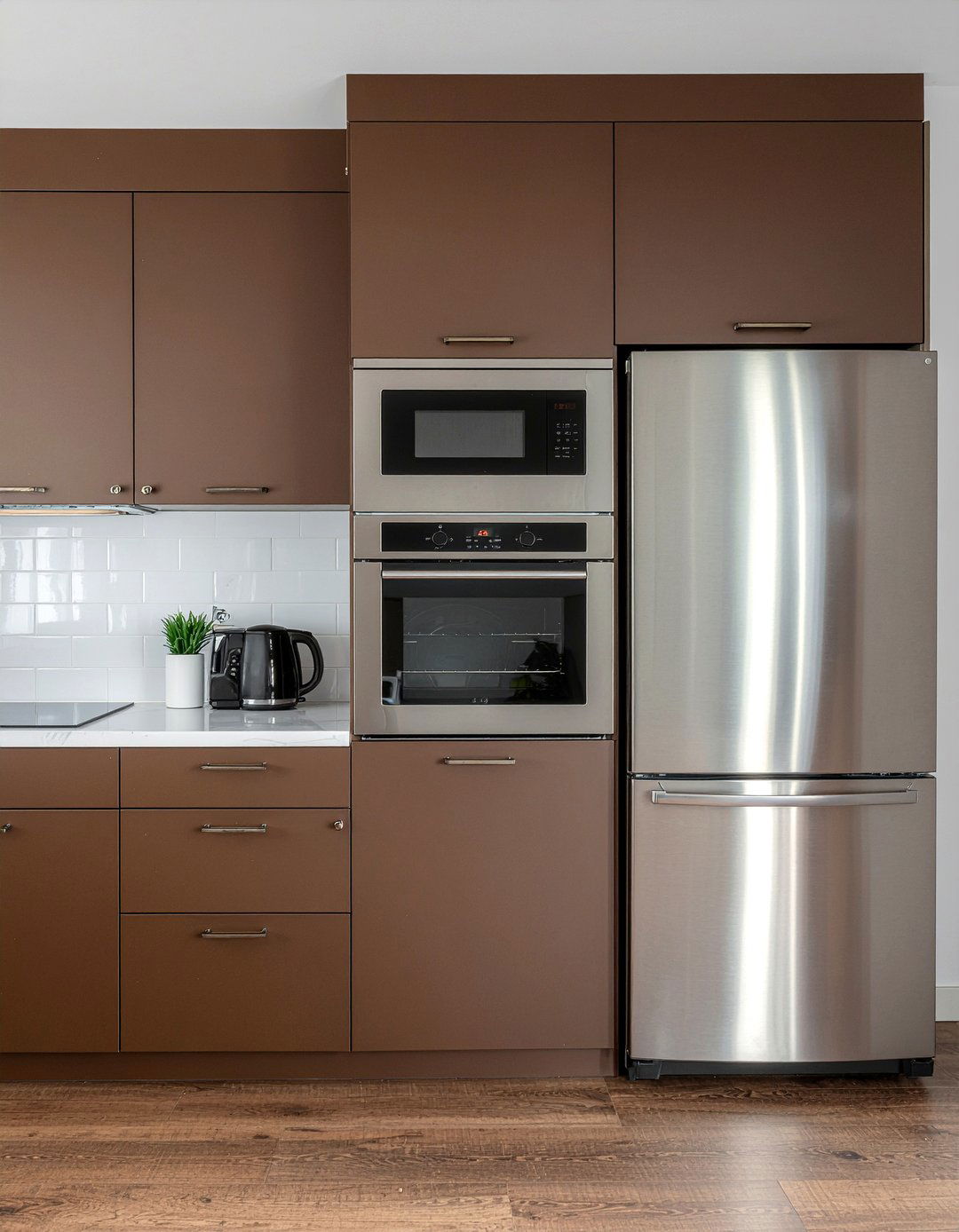Chocolate brown kitchen appliances - 30 chocolate brown kitchen ideas