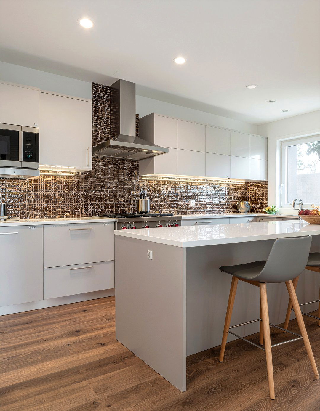 Chocolate brown kitchen backsplash - 30 chocolate brown kitchen ideas