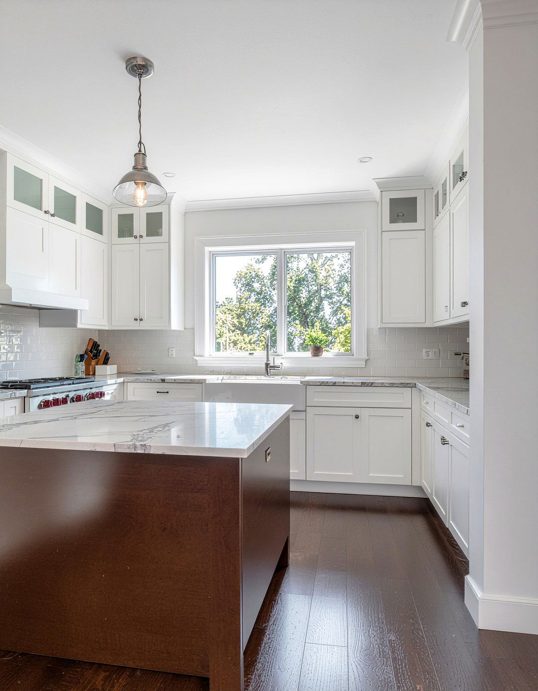 Chocolate brown kitchen island - 30 chocolate brown kitchen ideas