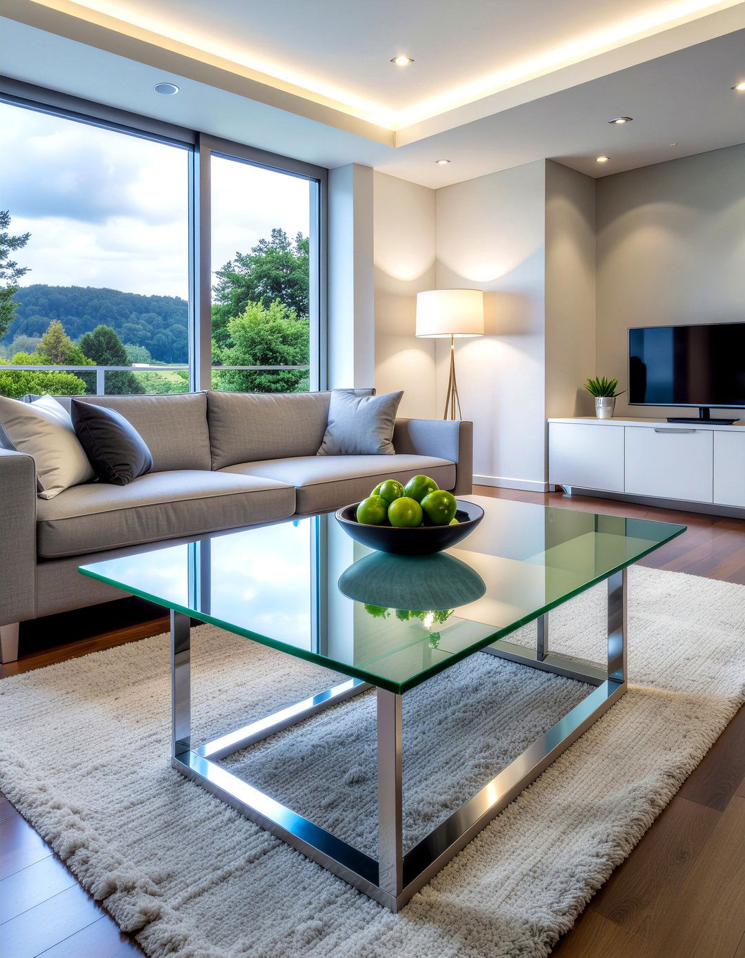 Chrome Nesting Tables - 30 living room nesting tables