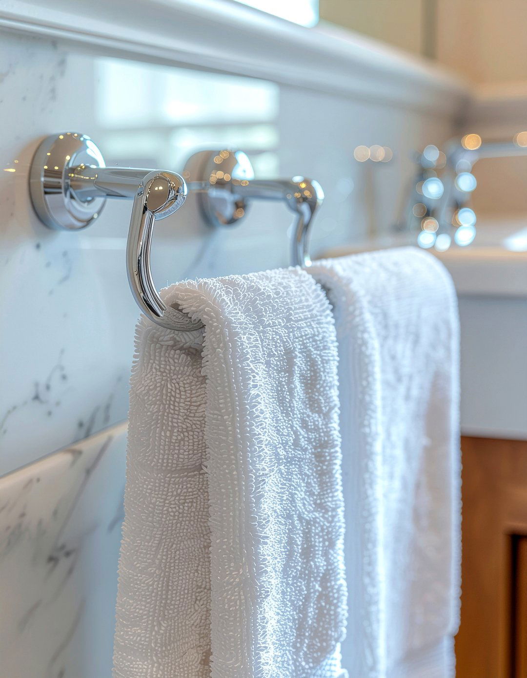 Chrome Towel Hook - 30 bathroom towel hook ideas