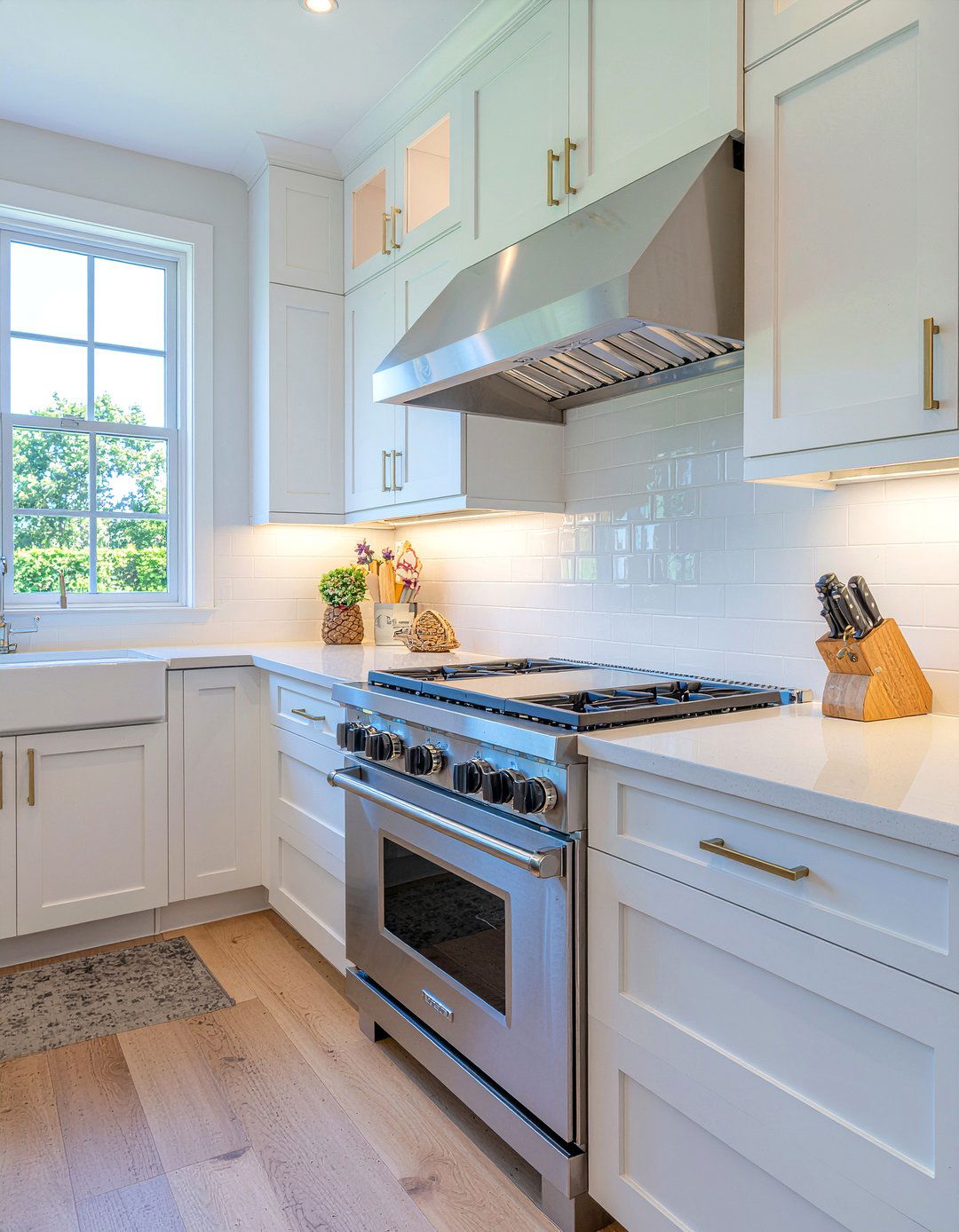 Chrome and brass kitchen hardware - 30 mixed metal kitchen ideas