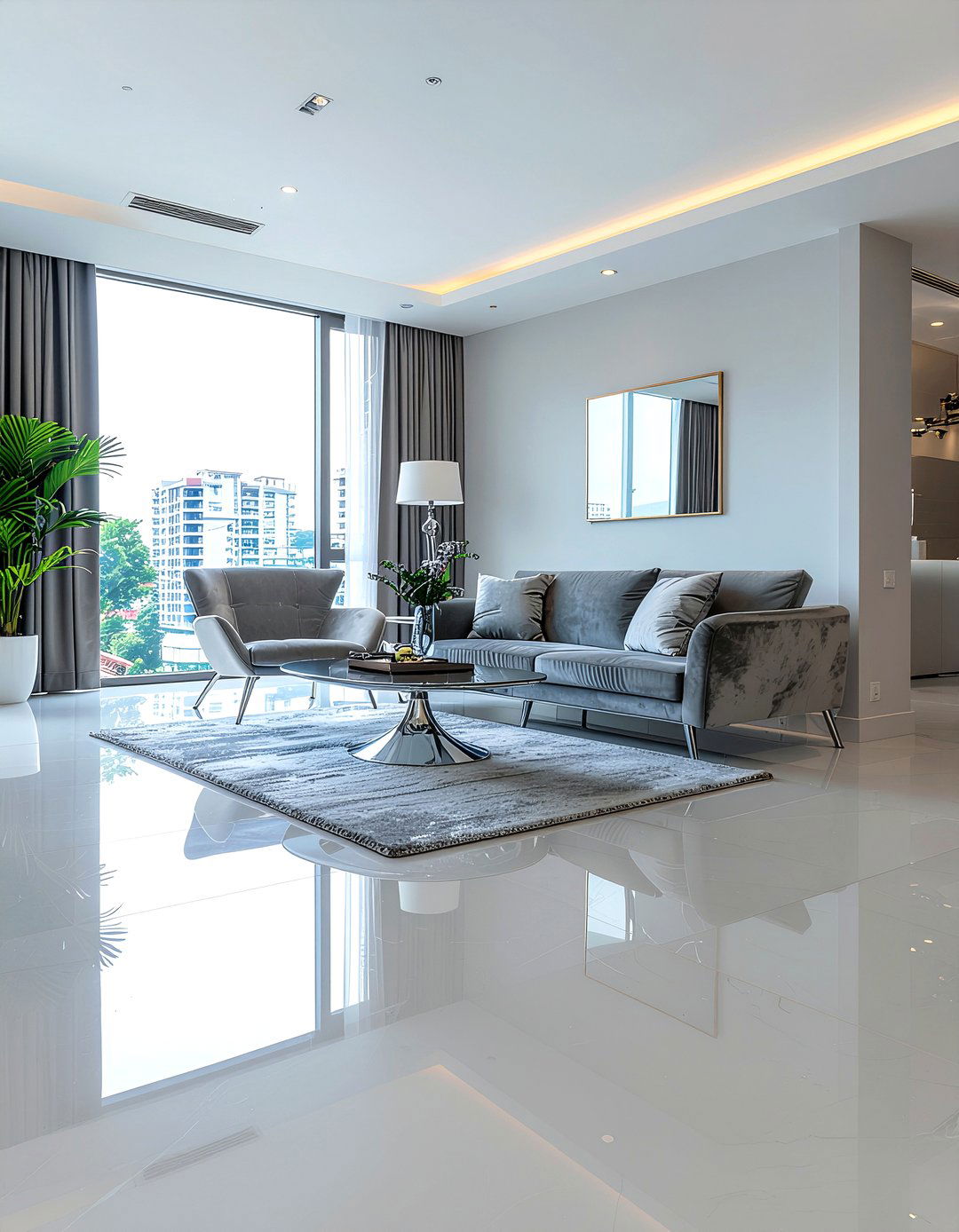 Chrome furniture - 30 favorite decor ideas