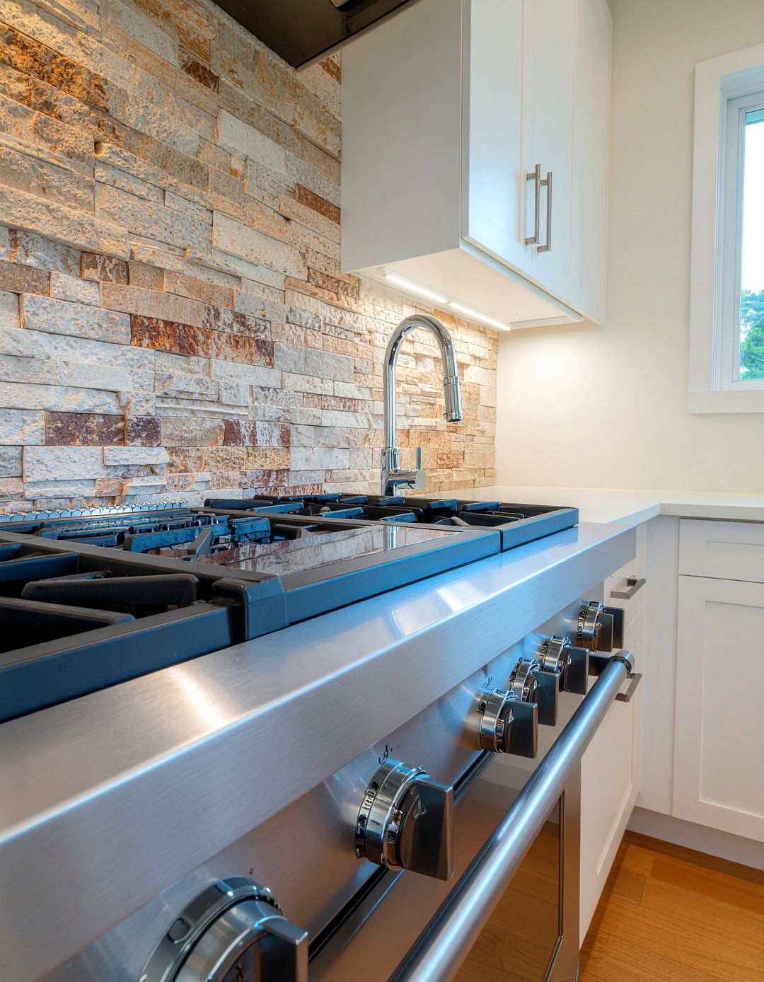 Chrome pot filler - 30 chrome kitchen faucet ideas