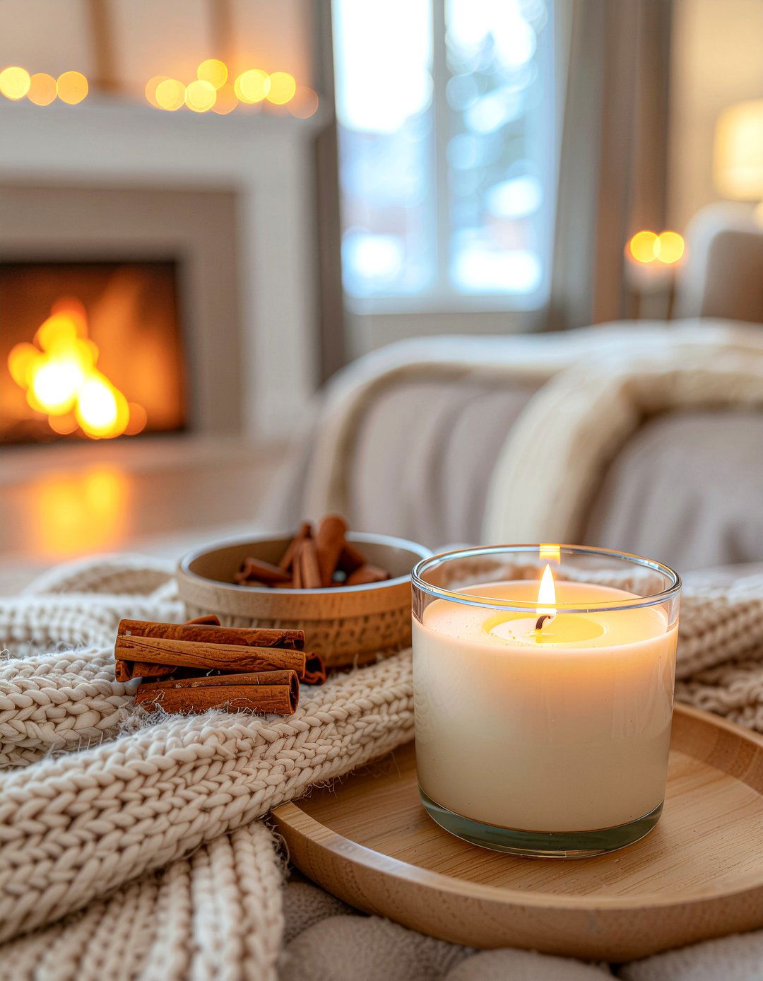 Cinnamon candle - 30 bedroom scented candles